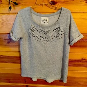 H&M Heather Gray Top